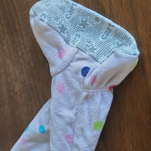 Cater's, Super Comfy, 12 Month, Flame Resistant Sleeper, Light Pink w head band - Picture 6 of 11